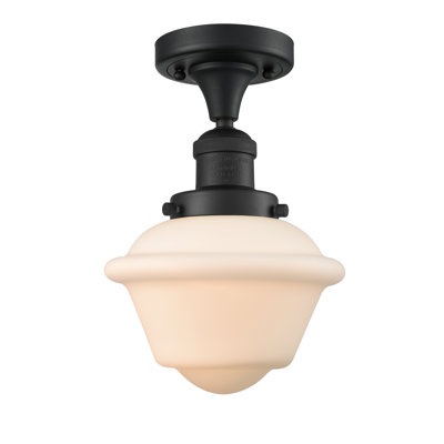 Arlean Glass Semi Flush Mount