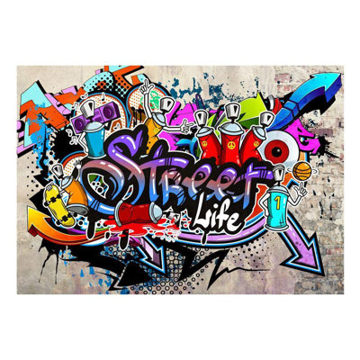 Wallpaper - Graffiti Street Art - Street Game