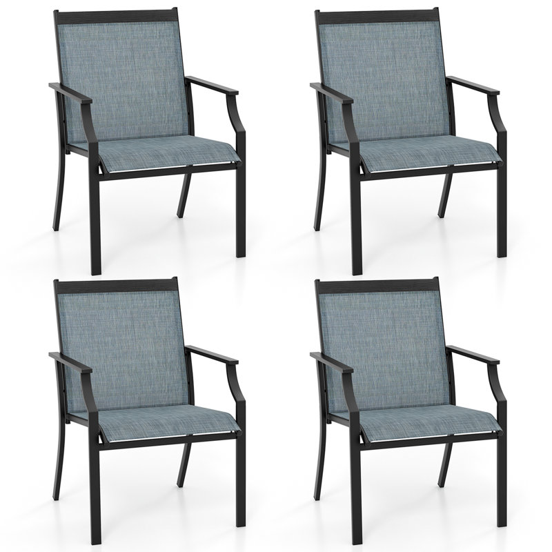 Fauteuil de salle à manger Letizia, Bleu