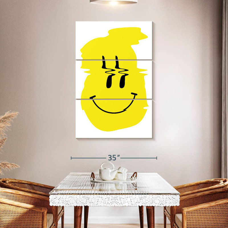 Ashelle Abstract Happy, 50" H x 32" W