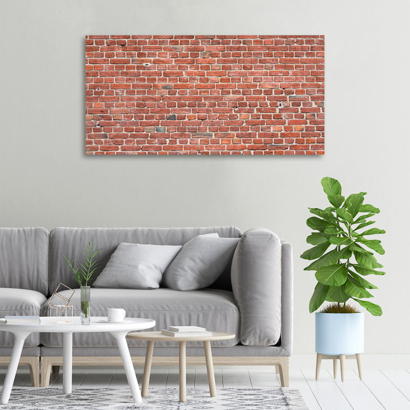 Brick Wall - No Frame Print on Canvas