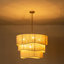 Virelle 6-Light Boho Dimmable Tiered Drum Chandelier