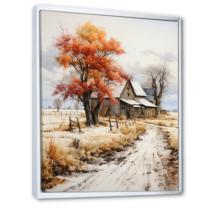 Vano Farmhouse Seasons II, H 32 po x l 24 po x P 1 po, Blanc