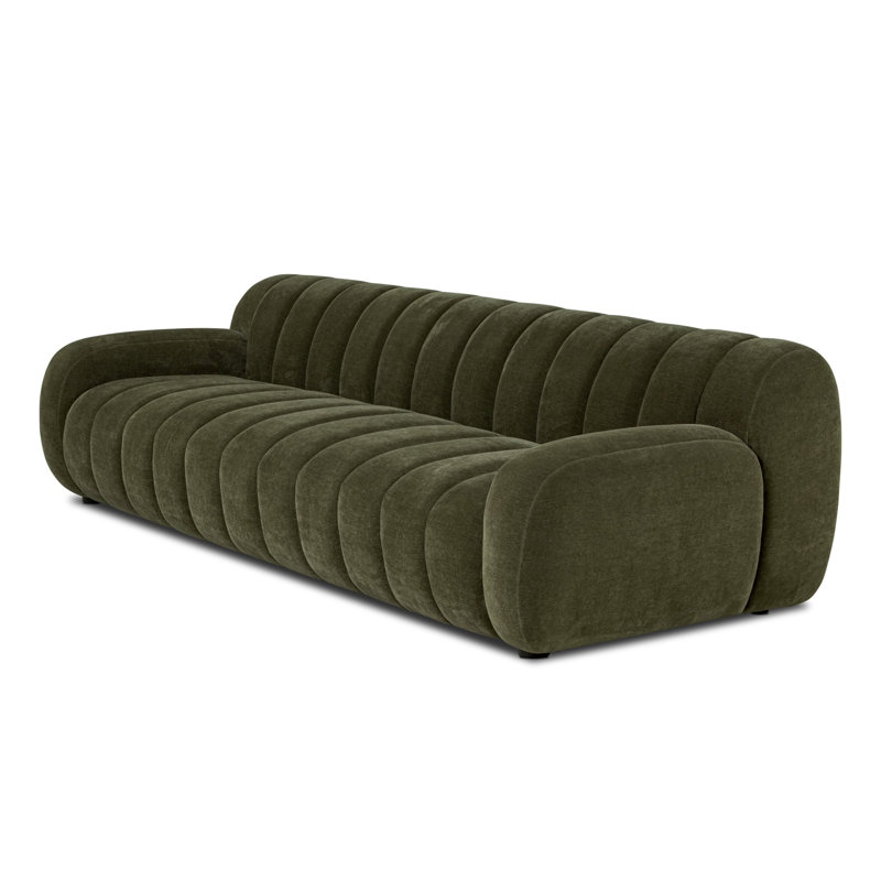 Carina Sofa, Malmo Olive Velvet