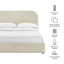 Structure de lit plateforme tapissier Doron-1257539166-1257540004