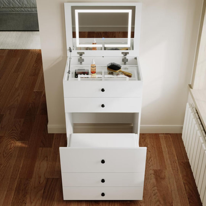 Daniqua Dressing Table with Mirror