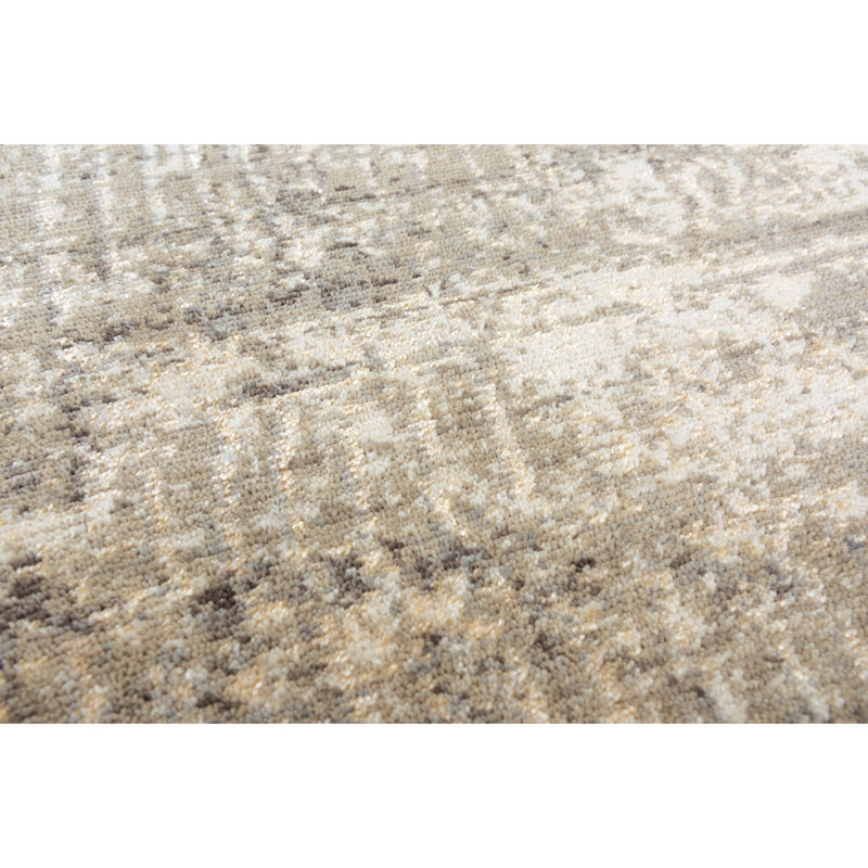 Wool Abstract Indoor Rug, Rectangle 5' x 8'