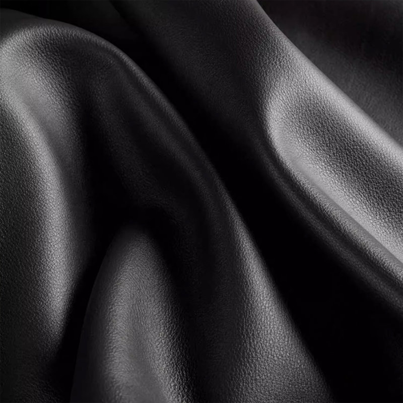 Black Upholstered Bench, Black