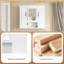 Armoire à pharmacie de 36 po en bois, armoire de rangement murale pour salle de bain avec tablette ouverte et miroir pour beaucoup de rangement (blanc)-749576177