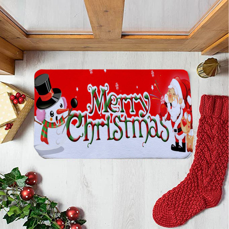 Tapis d'entrée antidérapant Sayreville, H 0,39 po x l 15,75 po x L 23,62 po