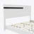Modern High Gloss 3-Piece Bedroom Set Floating Bed Frame Queen Size Platform Bed with LED Light & 2 Nightstands