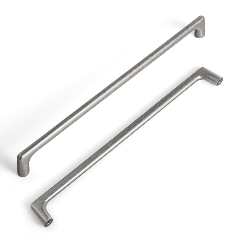Poignée de meuble 10 po Hole Classic, 10", Argent antique