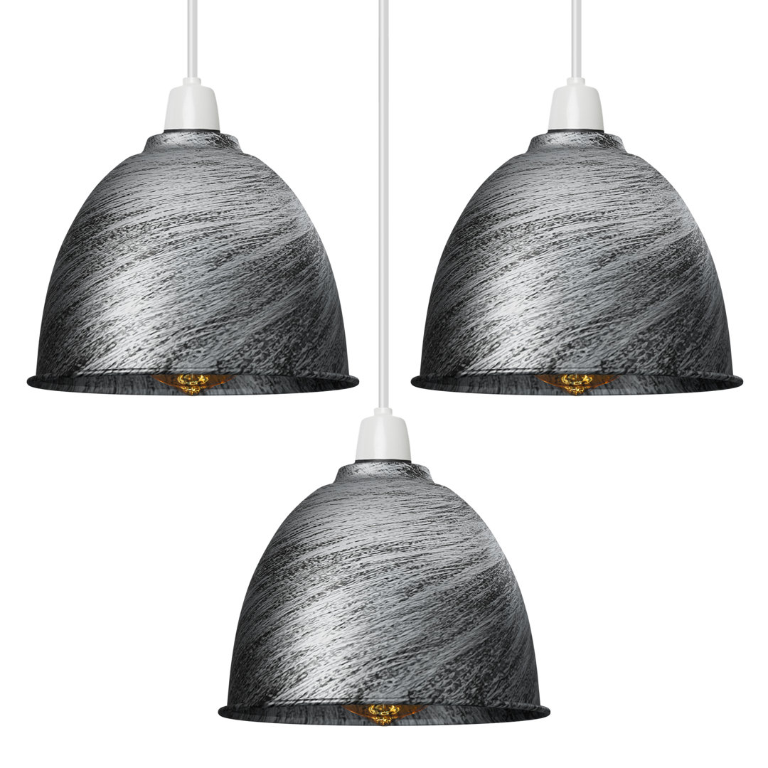12cm H Metal Drum Lamp Shade ( Screw On )