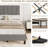 Upholstered Platform Bed Frame with Adjustable Headboard, Strong Wooden Slat Support, No Box Spring Needed and Easy Assembly-480060266-480060271