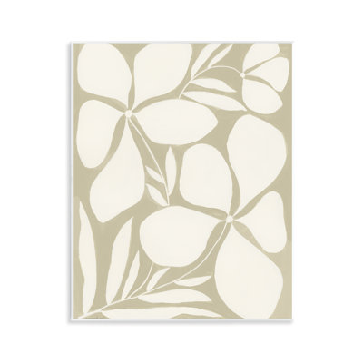 Real Simple Florals Wall Plaque, design by Danhui Nai