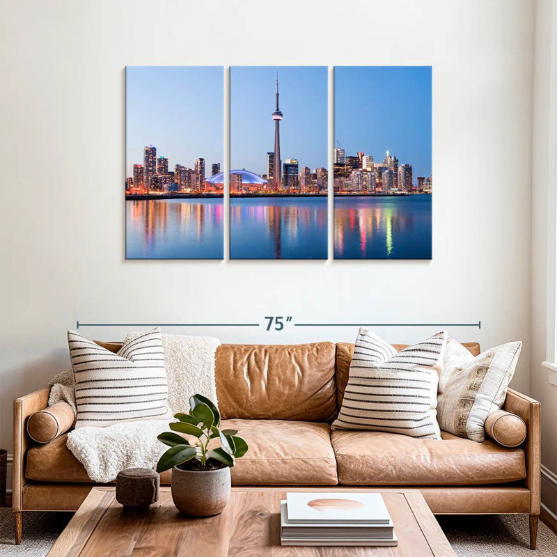 Rorry Toronto Skyline, 36" H x 57" W