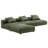 Solace 4-Piece Modular Upholstered Sectional Sofa-101323748