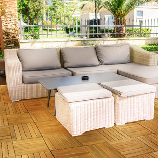 Tranquillo Premium Deck Tiles - Striped Pattern