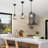 1-Light Modern Bell/Cone Outdoor Hanging Lantern