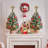 Tabletop Pre-lit Frosted Christmas Trees with Pinecones & Berries-102491318