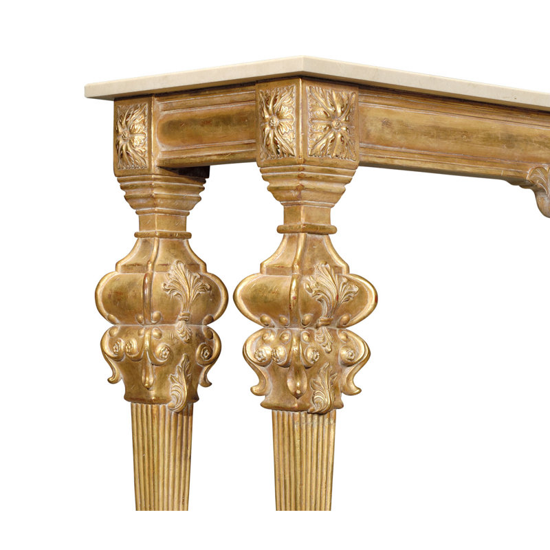 Versailles 67'' W Marble Console Table