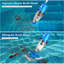 Accessoire de piscine sans fil 21GPM avec mât télescopique