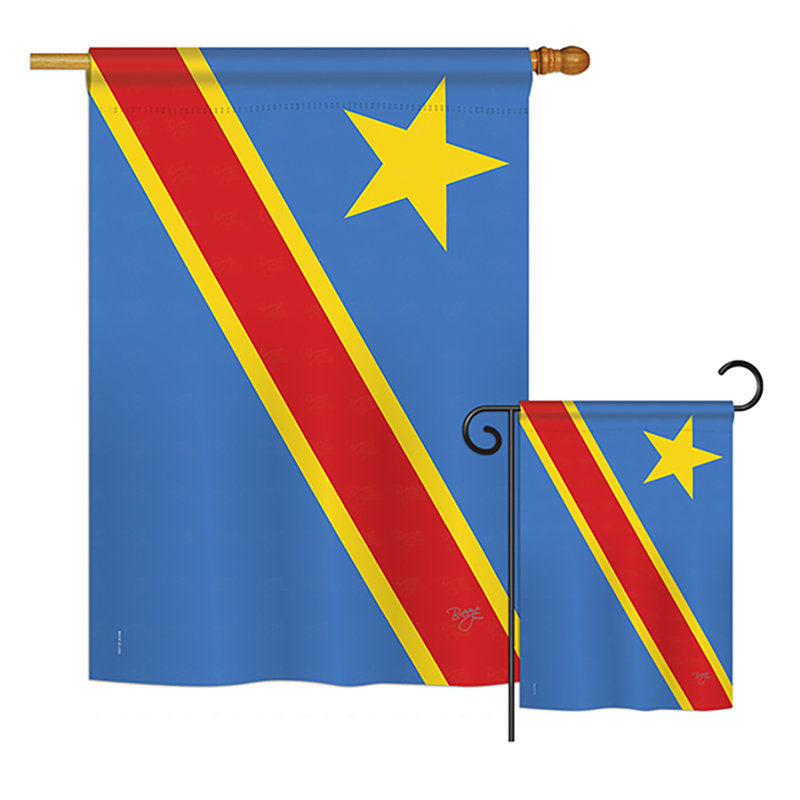 Double Sided Polyester Flag Set