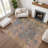 Premium Machine Washable Otte AMF1773 Border Rug-234029668