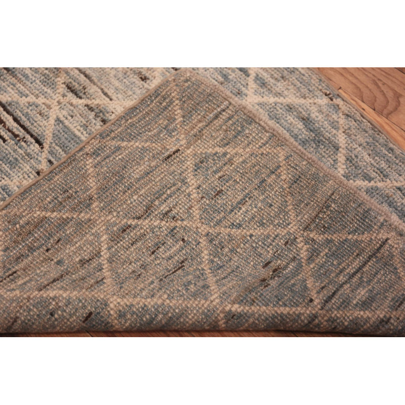Nazmiyal Collection Modern Moroccan Runner Rug