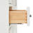43'' Single Bathroom Vanity with White Quartz Top-93359269