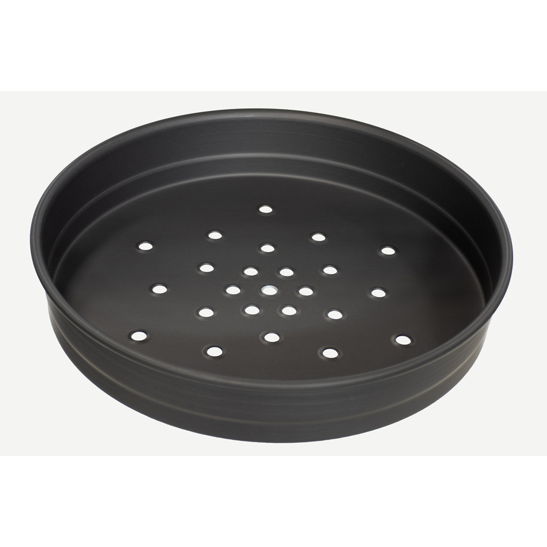 LloydPans Kitchenware 12 Inch Perforated Deep Dish Pizza Pan - PSTK LloydPans Kitchenware