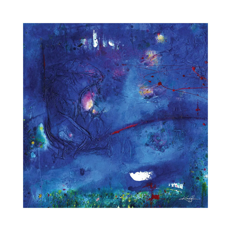 At Night In The Fairy Garden by Kathy Morton Stanion - Wrapped Canvas Gallery-Wrapped Canvas Giclée
