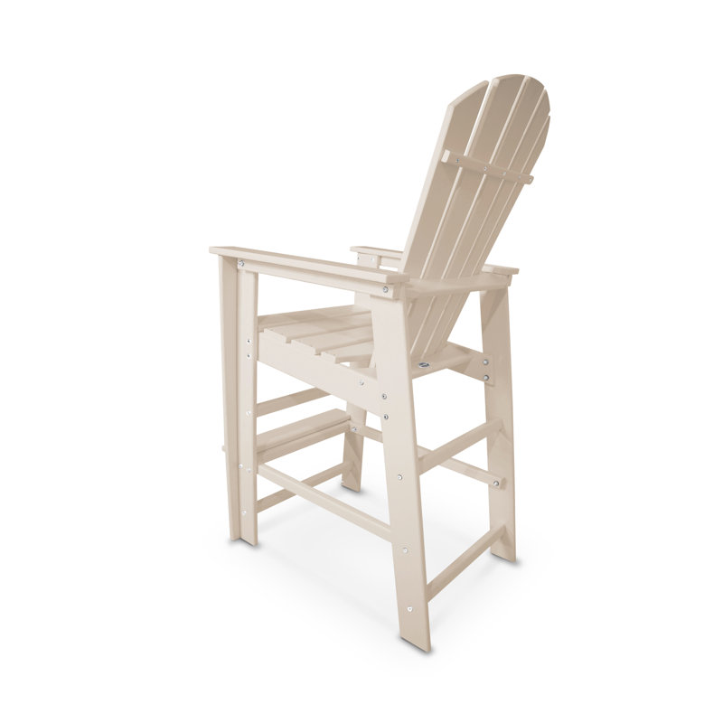 POLYWOOD South Beach Bar Chair, Sand