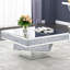 Table basse en verre