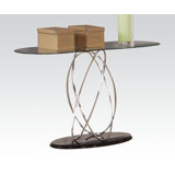 Benedikt 32'' Glass Top Console Table
