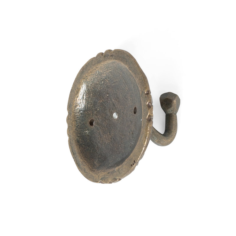 La Boheme Scroll Antique Brass Wall Hook