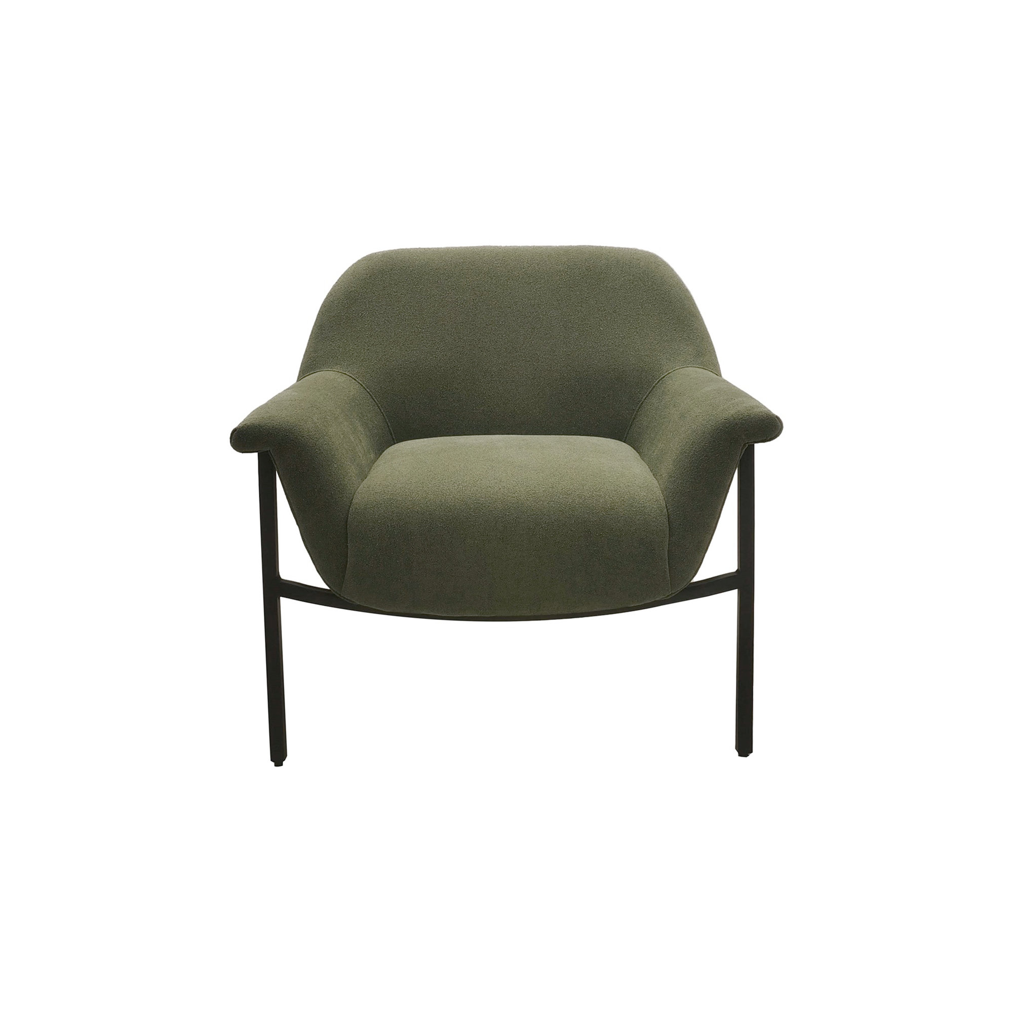 Starnisha Accent Chair, Green Polyester