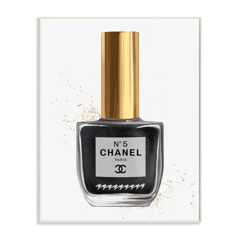 « maquillage de style noir de style lustre », impression à motif décoratif, H 15 po x l 10 po x P 0,5 po, Plaque murale