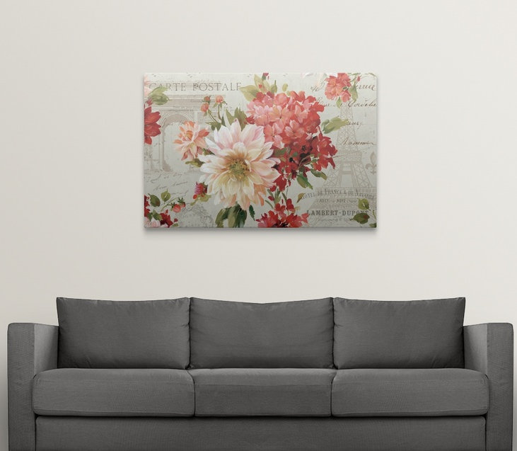 «Musso PS Je T'aime I Light» par Lisa Audit, impression, H 32 po x l 48 po x P 1,5 po, Toile