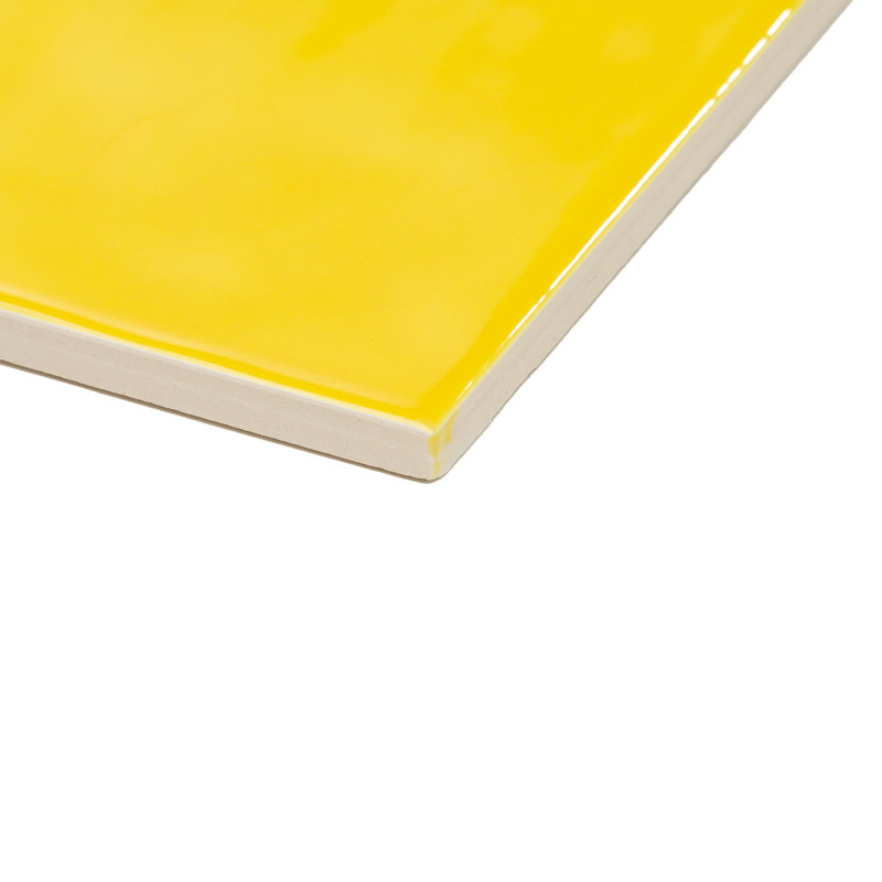 Jade 4" x 8" Subway Wall Tile, Mango Yellow 
