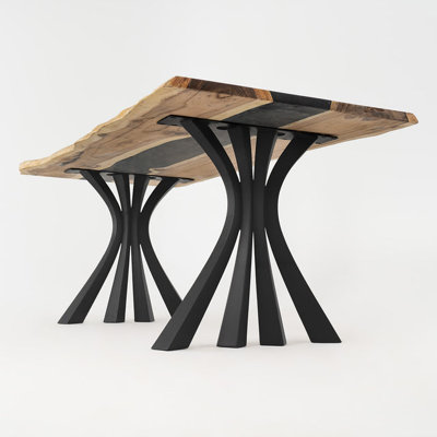 Akro Metal Dining Table Legs