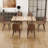 55" Modern Rectangular Dining Table Set-967385986-967385985