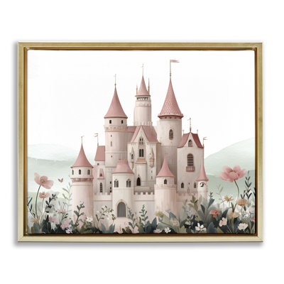 A Castle For Princess Floating Frame, design by Christine Simpson Art