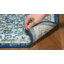 Tapis bleu marine / gris Christa Southwestern-1063709043