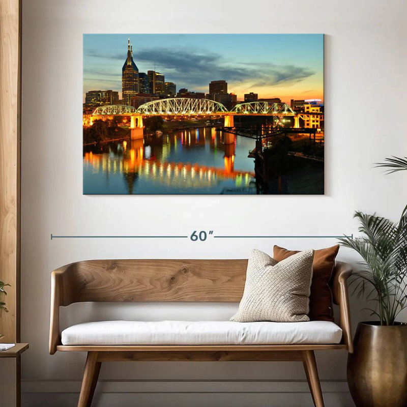 Pont Seigenthaler, Nashville, H 32 po x l 48 po