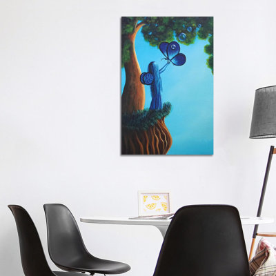 Sapphire Fairy - Print on Canvas