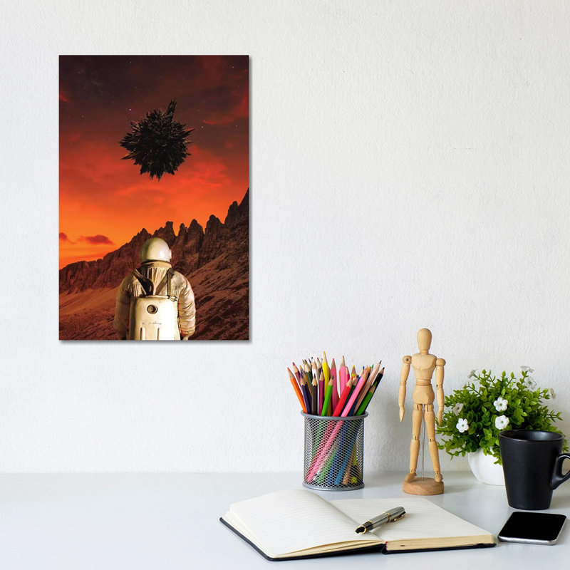 We're Not Alone by Rob Hakemo - Gallery-Wrapped Canvas Giclée on Canvas, Canvas, 20.32 cm H x 30.48 cm W