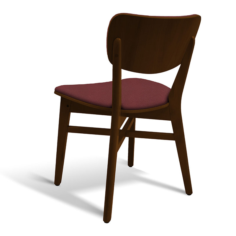 Soren Side Chair, Burgundy