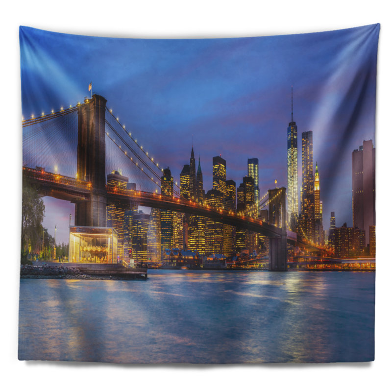 Polyester Tapestry, 68" H x 80" W