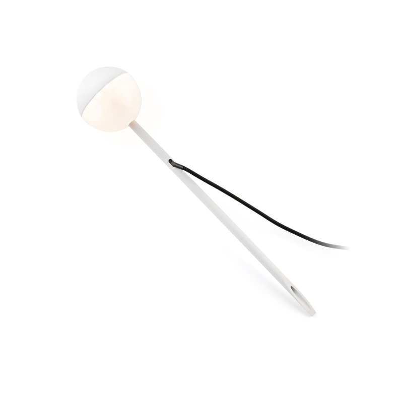 Emmanuella White Integrated LED Metal Pathway Light